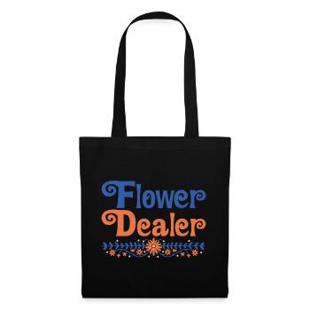 Flower Dealer 4 - Stoffbeutel - Schwarz - Vorne