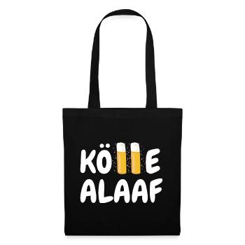 Kölle Alaaf Köln Kölsch Karneval Kölner Alkohol - Sac en tissu - noir - Devant