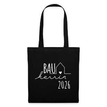 Builder 2026 - Builders Partnerlook Hausbau - Tote Bag - black - Front