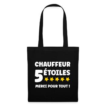 5 star driver thank you for everything - Tote Bag - black - Front