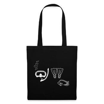 Scuba diving - gift idea - Tote Bag - black - Front