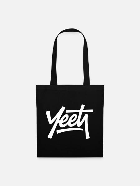 Yeet – Lustige Gen-Alpha-Memes - Stoffbeutel - Schwarz