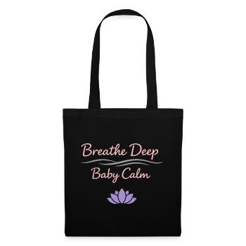 Prenatal Yoga Expectant Mother - Tote Bag - black - Front