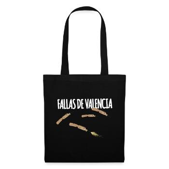 Fallas De Valencia Trueno - Tote Bag - black - Front