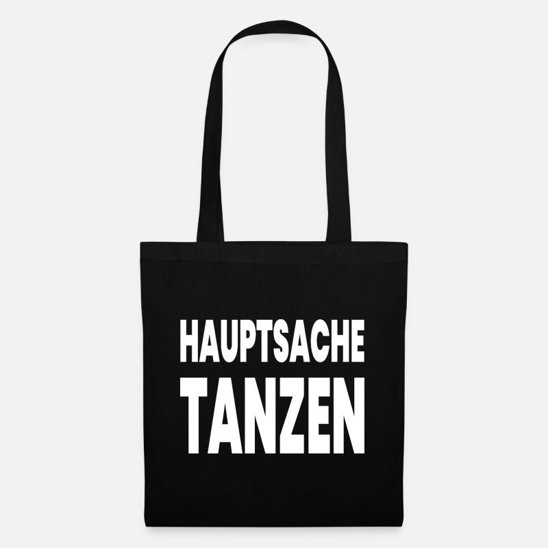 Tanzen - Stoffbeutel - Schwarz