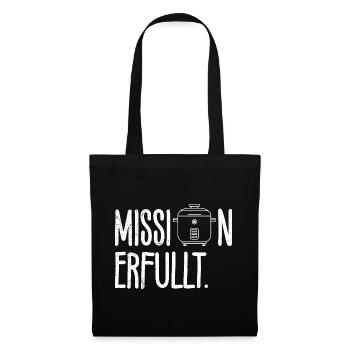 Cooking MISSION ACCOMPLISHED Rice Lovers Fun - Tote Bag - black - Front