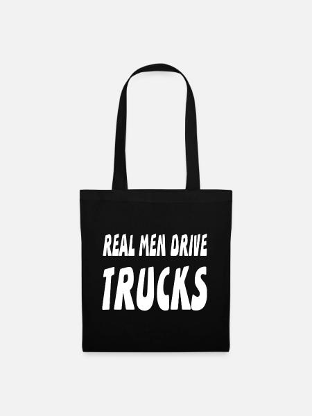 Truck - Stoffbeutel - Schwarz