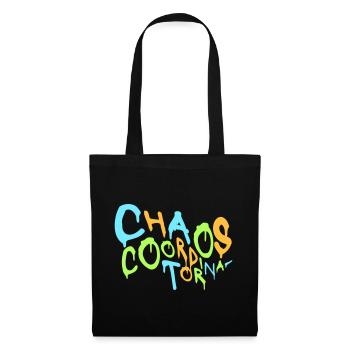 Coordinateur du Chaos Titre drôle Parents Teacher Logo - Sac en tissu - noir - Devant
