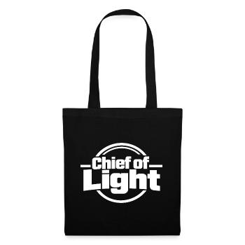 Veranstaltungstechnik Chief of Light - Stoffbeutel - Schwarz - Vorne
