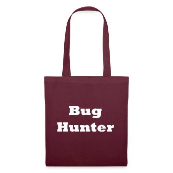Bug Hunter - Stoffbeutel - Burgunderrot - Vorne