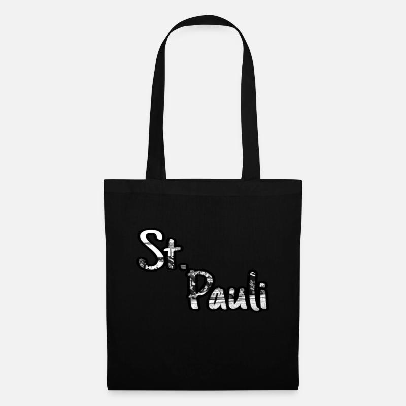 St. Pauli - Stoffbeutel - Schwarz