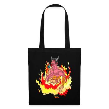 DEVIL'S CANDY HELL - SWEET TO SET THE WORLD ON FIRE - Tote Bag - black - Front