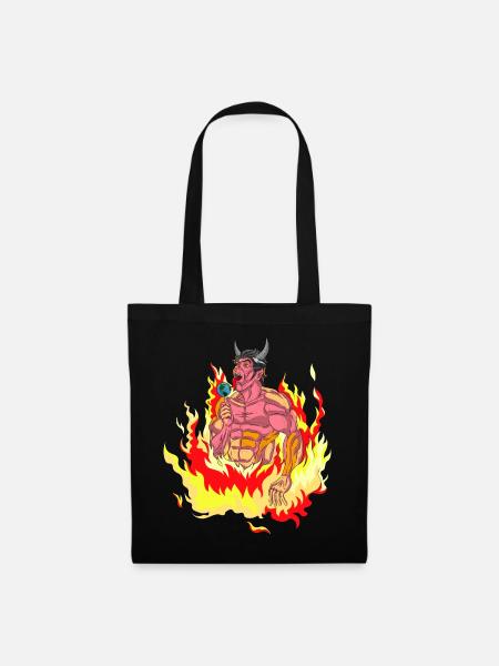 DEVILS CANDY HELL - SWEET TO SET THE WORLD ON FIRE - Stoffbeutel - Schwarz