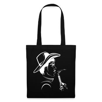 Pistolets Cowboy Western Wild West Symbol - Sac en tissu - noir - Devant
