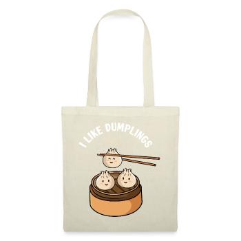 Boulettes Dim Sum - Sac en tissu - nature - Devant