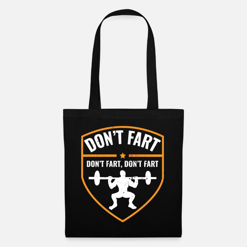 Funny Gym - Tote Bag - black