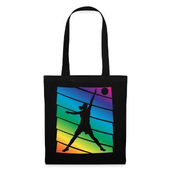 Basketteur - Sac en tissu - noir - Devant