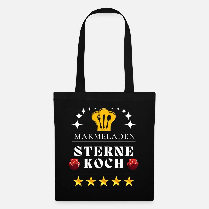 Sternekoch - Stoffbeutel - Schwarz