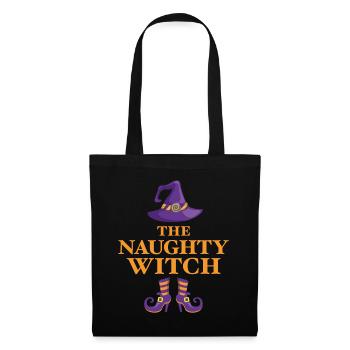 La méchante sorcière - Sac en tissu - noir - Devant