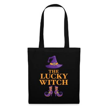 La sorcière chanceuse - Sac en tissu - noir - Devant