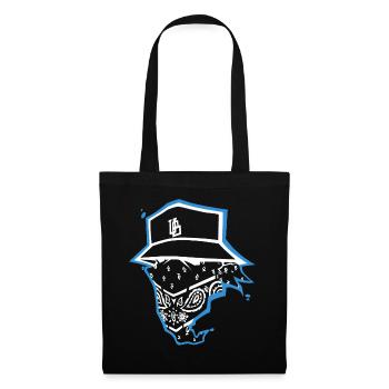 U.B. HOODLUM - Sac en tissu - noir - Devant