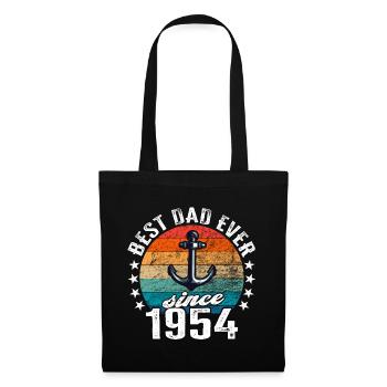 World's Best Dad Since 1954 Anchor - Tote Bag - black - Front