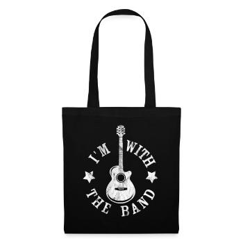 I'm with the band - Tote Bag - black - Front