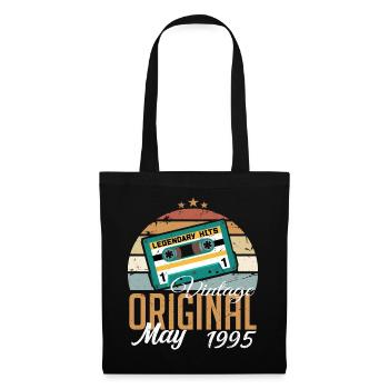 Cadeau d’anniversaire mai 1995 1995 mai - mai 1995 - Sac en tissu - noir - Devant