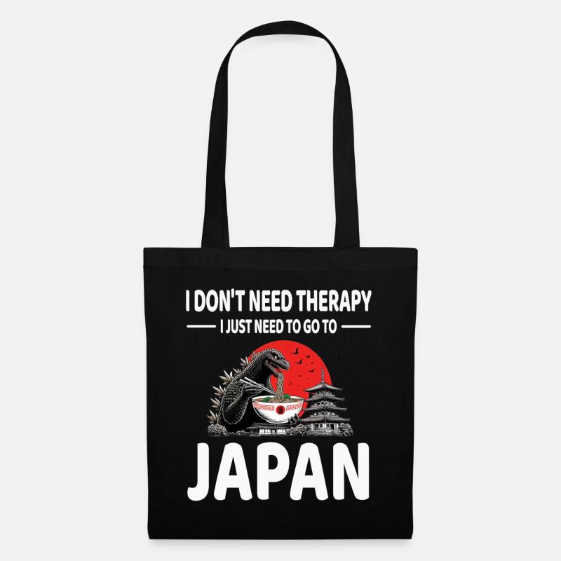 Japan - Tote Bag - black