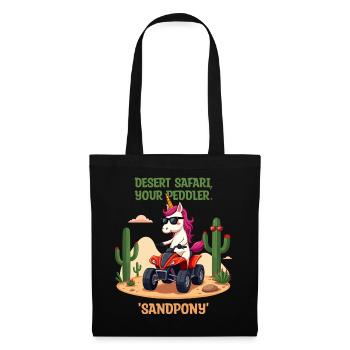 Desert Unicorn - Tote Bag - black - Front