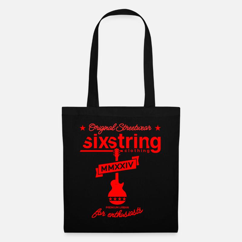 Sixstring Streetwear - Stoffbeutel - Schwarz