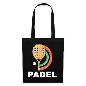 I can't I have padel - Tote Bag - black - Front