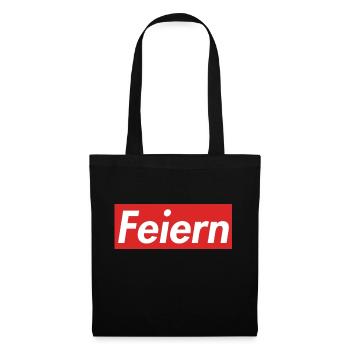 Celebrate lettering gift - Tote Bag - black - Front