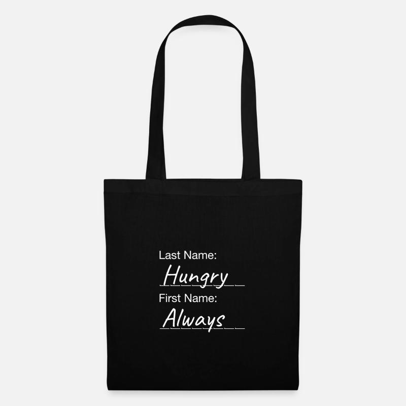 Always Hungry - Immger Hungry - Tote Bag - black