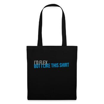 I like this shirt - Sac en tissu - noir - Devant