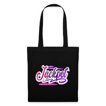 gros lot - Sac en tissu - noir - Devant