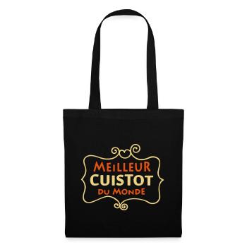 Meilleur CUISTOT du monde (2c) - Tote Bag - black - Front