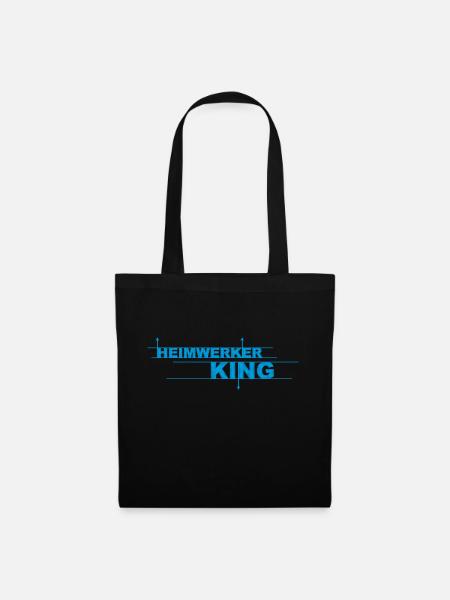 Heimwerker KING - Stoffbeutel - Schwarz