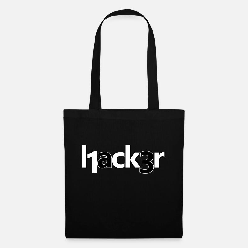 Hacker - Tote Bag - black
