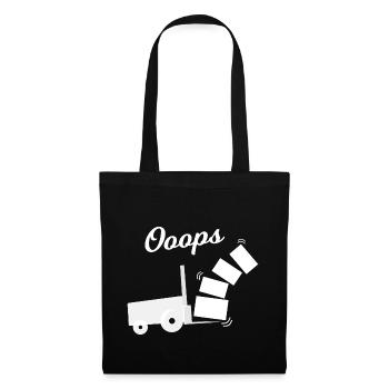 Shit happens - Tote Bag - black - Front