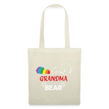 LBGT Flag Gay Pride Human Grandma Bear - Tote Bag - nature - Front