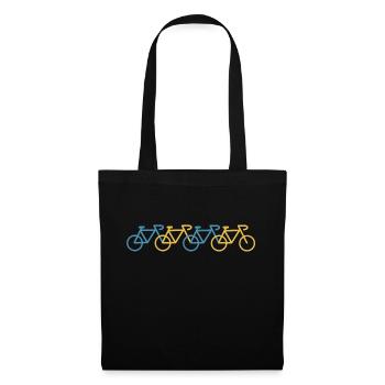 Cykel Fahrrad - Stoffbeutel - Schwarz - Vorne
