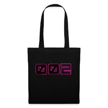 collection néon - Sac en tissu - noir - Devant