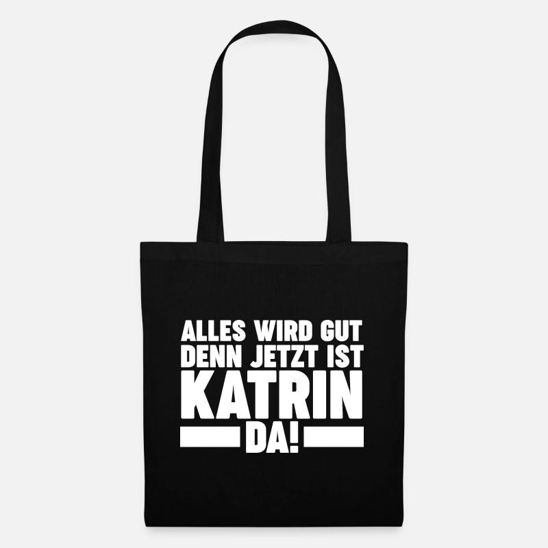 Katrin - Stoffbeutel - Schwarz