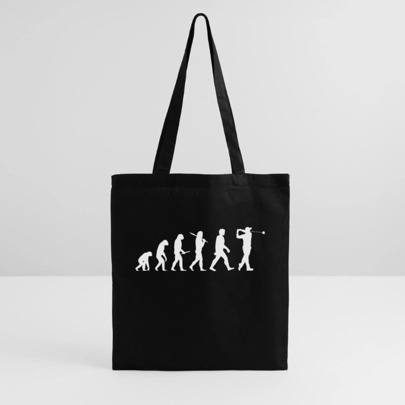 Evolution Golf Golfing Golfers Putting Tee Off Sac en tissu