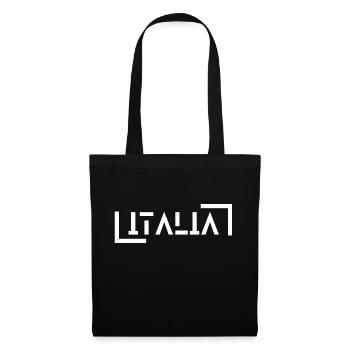 Italia - Sac en tissu - noir - Devant