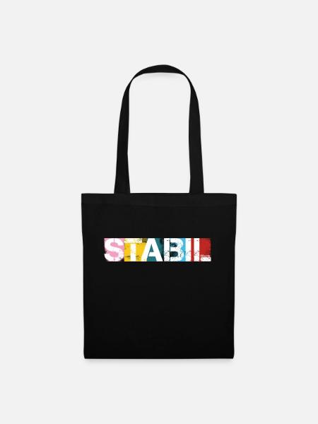 Stabil - Stoffbeutel - Schwarz