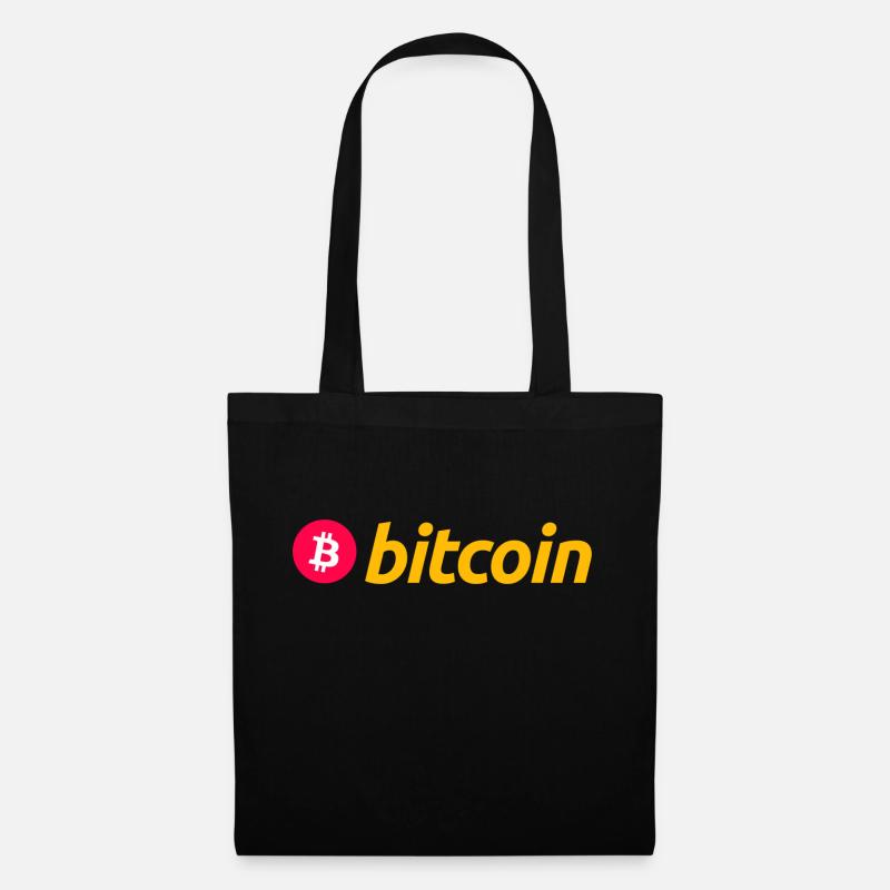 Bitcoin - Sac en tissu - noir