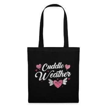 Relationship Partner Cuddly Tenderness - Tote Bag - black - Front