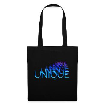 Unique - Stoffbeutel - Schwarz - Vorne